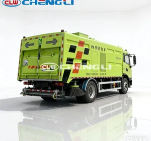 รถดูดฝุ่นกวาดถนนแบบแรงดันสูง DONGFENG 4x2 สำหรับทุกฤดูกาล - Product Image 5