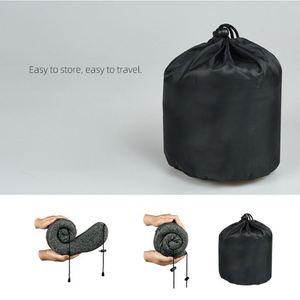 Oreiller de voyage ergonomique en mousse à mémoire de forme avec logo personnalisé, emballage sur mesure, soutien élevé, portable, avec capuche, pour avion, forme en U, 80 - Product Image 4