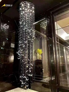 <span class=keywords><strong>Lampadario</strong></span> a Farfalla in Cristallo Italiano-Francese, per Hotel di Lusso, Lobby, Casa, Duplex, Personalizzabile - Product Image 3