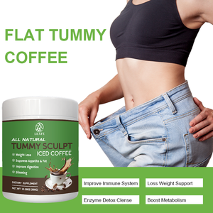 Café en poudre à base de plantes sous marque privée, <span class=keywords><strong>coupe</strong></span>-<span class=keywords><strong>faim</strong></span>, brûleur de graisse, pour la perte de poids et le remodelage abdominal, produits amincissants - Product Image 2