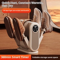 Nouveau Séchoir à Chaussures Électrique Intelligent Séchage Rapide Minuté Portable Pliable pour Étudiants Usage Domestique Température Constante Désodorisant