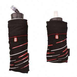 Échantillon GRATUIT – Housse de bouteille d'eau souple personnalisable avec logo, pliable, pour cyclisme, course à pied, randonnée, gym, sport, sacoche de transport - Product Image 2