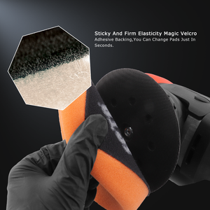 <span class=keywords><strong>SPTA</strong></span> CP601-515 <span class=keywords><strong>Polisseuse</strong></span> à double action sans balais Réglage de la vitesse à 6 niveaux Puissante <span class=keywords><strong>Polisseuse</strong></span> DA sans fil pour l'entretien automobile - Product Image 3