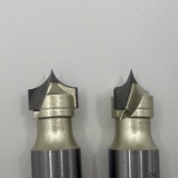 Fraise à queue en carbure de tungstène Arden à 2 dents pour machine de gravure CNC, fraiseuse pour le travail du bois OEM/ODM