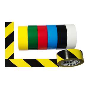 Ruban de marquage au sol imperméable 471, haute visibilité, adhésif thermofusible PVC 3M, ruban durable pour les applications d'avertissement de danger et de sécurité - Product Image 1