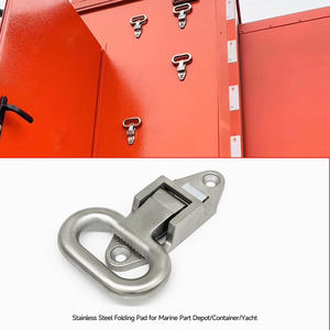 حاوية دواسة قابلة للطي مانعة للإنزلاق من الفولاذ المقاوم للصدأ درج دواسة قدم قابل للطي - Product Image 3