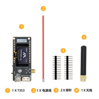 Carte de développement ESP32-S3 T3S3 V1.2 LoRa 2.4G SX1280 OLED, module LoRa 2.4GHz