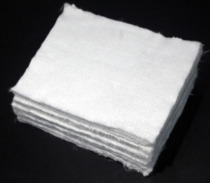 Tampons de support en fibre de <span class=keywords><strong>verre</strong></span>, tapis d'aiguille, haute teneur en silice, non tissé, pièces - Product Image 1