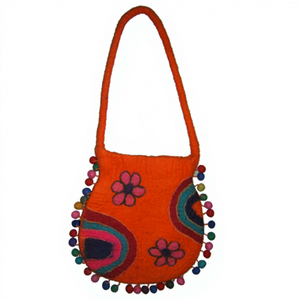 Sac à bandoulière unisexe élégant du Népal, design raffiné, couleurs assorties, artisanat d'Ahana, Acc-bg-004 NP - Product Image 1