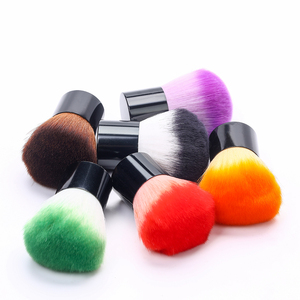 Dụng Cụ Làm Móng Nghệ Thuật Đầy Màu Sắc Bụi Sạch Cọ Hình Tròn Bàn Chải Phong Cách Dễ Thương - Product Image 1