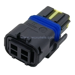 <span class=keywords><strong>Delphi</strong></span> sikma 1.5 4 4 Pin konektor kawat tertutup listrik otomotif Adaptor wanita untuk lampu berjalan siang hari - Product Image 6