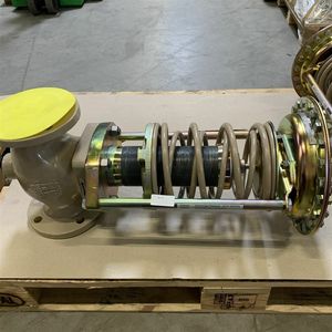 Válvula Reductora de Presión Samson 41-23 SIPART PS2 Montada en Plataforma para Gas Combustible, Actuador de Diafragma 2413 de Acero Inoxidable para Impresión 3D - Product Image 4