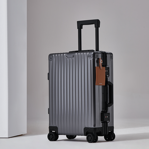 Luxury Modern All Aluminum Carry-On <strong>Luggage</strong> with Durable Alloy Frame TSA Lock Spinner Wheels Waterproof Design - Product Image 4