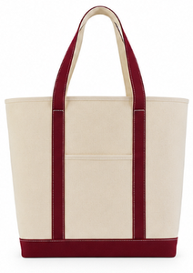 Sac fourre-tout en toile de coton laminée écologique de style japonais, portable, pour les courses d'été et d'automne, avec revêtement - Product Image 1