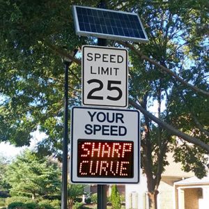 Fábrica personalizada de alta calidad <span class=keywords><strong>Solar</strong></span> <span class=keywords><strong>Led</strong></span> señales de tráfico pantalla de velocidad Radar señal de tráfico señal de velocidad lenta para seguridad vial - Product Image 5