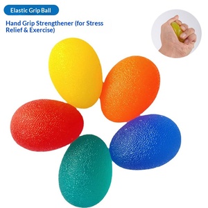 Agarrador de Mano de Silicona con Forma de Huevo – Entrenador de Fuerza para Dedos, Ejercitador para Recuperación Muscular, Pelota Antiestrés – para Entrenamiento de Agarre - Product Image 4