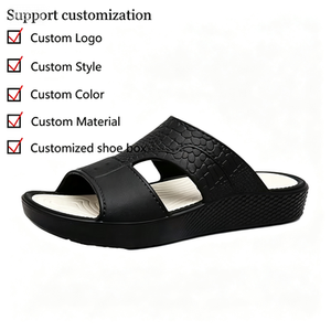 Nouvelles sandales à semelle épaisse et bout ouvert pour hommes, tailles 39-45, légères, en EVA, tendance, pour l'été, la plage, à bas prix - Product Image 1