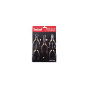 Toolland <b>MINI</b> <b>PLIER</b> SET - 5 pcs - Product Image 1