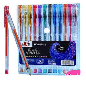 学校用品学生中性笔闪亮多色闪光笔DIY绘图定制Logo笔 - Product Image 2
