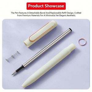 Bolígrafos de Gel de 0.5mm con Colores Macaron, Lindos y Personalizados con Logotipo, Juego de 5 Piezas, Bolígrafos de Gel Creativos con Diseño de Caramelo, Venta al Por Mayor - Product Image 5