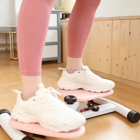 Appareil d'exercice rotatif silencieux pour la taille, idéal pour brûler les graisses, affiner la taille, sculpter les jambes et entraînement de danse.