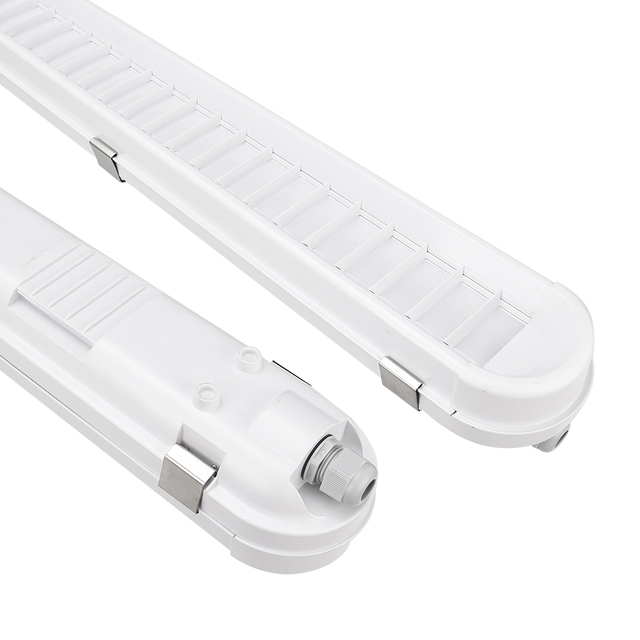 Indoor Low UGR IP65 2ft 4ft 8ft Garage Parking Area Underground Warehouse Power CCT Changeable Triproof LED Vapor Tight Light