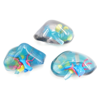 Modèle de vaisseau sanguin de haute précision coquille couleur silicone transparent modèle médical résine artisanat service d'impression 3d