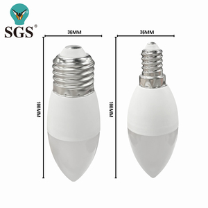 Miễn phí mẫu cao lumen bền 2 năm bảo hành E27 B22 nến dẫn đèn bóng đèn dẫn ánh sáng cho nhà - Product Image 3