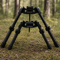 Accessoires de trépied de tir en fibre de carbone Meixin Boyue V10 avec rotation à 360 degrés, supports pour lunette d'observation des oiseaux