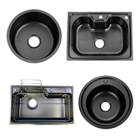 Évier de cuisine commercial en acier inoxydable standard OEM, finition brossée, acier inoxydable 304