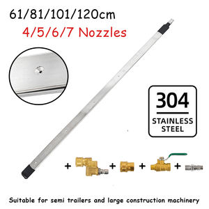 Pistolet de <span class=keywords><strong>nettoyage</strong></span> haute pression 4-en-1 - Outil réglable multi-longueurs (61/81/101/121 cm) pour camion, aucun démontage requis - Product Image 1