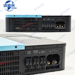 Myami 12V 24V <span class=keywords><strong>48V</strong></span> 60V 72V <span class=keywords><strong>96V</strong></span> 3000W 3KW tinh khiết Sine Wave off-lưới điện năng lượng mặt trời <span class=keywords><strong>Hybrid</strong></span> biến tần với 60A năng lượng mặt trời điều khiển sạc - Product Image 3