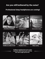 Écouteurs intra-auriculaires miniatures Q26 Invisible Fit pour dormir, 2,6 g, légers, doux, confortables, appels Bluetooth, écouteurs sans fil