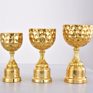 स्मारिका गोल्ड सिल्वर ट्रॉफी कप गोल्डन बॉल फुटबॉल ट्रॉफी पुरस्कार - Product Image 6