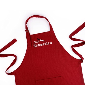 Tabliers pour femmes personnalisés noirs/bruns, respirants, anti-UV, pour la cuisine et la pâtisserie, cadeaux de qualité supérieure, tricotés - Product Image 1