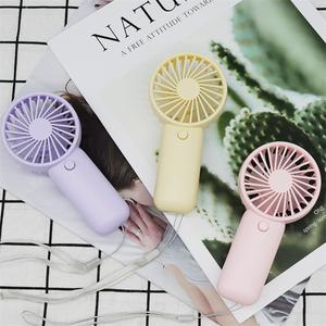 Ventilateur portable personnalisé mini, rechargeable par USB, léger, 3 vitesses, pour les voyages en plein air et le camping - Product Image 1