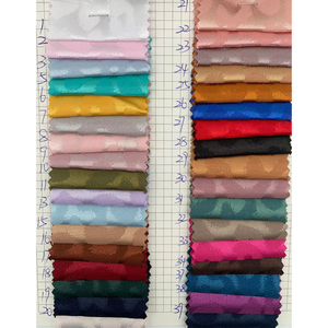 Chất lượng cao báo in Jacquard satin vải thời trang quần áo ngủ và dệt may cho túi xách và đám cưới - Product Image 5