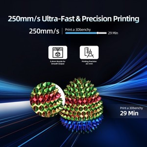 Impresora 3D FDM Geeetech M1S Mini, Completamente Ensamblada, para Niños y Principiantes, Impresora 3D WiFi para el Hogar (Envío desde Almacén en EE. UU.) - Product Image 4