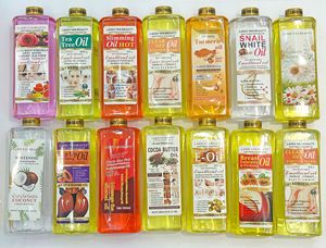 Venta al por mayor 1000ml de mantequilla de cúrcuma, aceite de ácido cítrico, aceite de masaje de árbol de té facial y corporal - Product Image 6