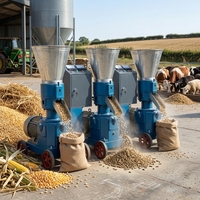 Nouvelle machine à granulés d'aliments pour volailles, moutons et bovins, 4 mm, productivité élevée 600 kg/h, 220V/380V