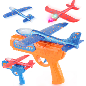 Set di giocattoli sportivi all'aperto per bambini aereo in schiuma EPP aereo giocattolo in schiuma con lanciatore - Product Image 1