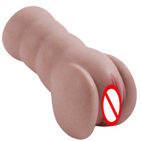 Realistischer Männlicher Masturbator Weiche Silikon-Taschenmuschi Manueller Stroker-Becher mit Vakuumsaugung Erotikspielzeug für Männer
