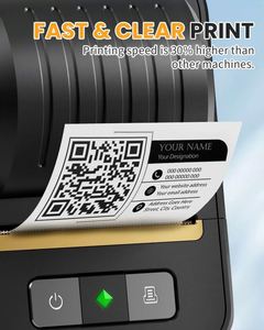 Commercial Thermal Label Printer with USB Computer Connection 20-50mm Thermal Paper Width Batch Printing in Stock - Product Image 5