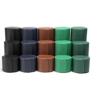 กล่องใส่นาฬิกาแบบวินเทจทำมือ1ช่องหลากสีกล่องใส่นาฬิกาหนัง PU สุดหรู - Product Image 6