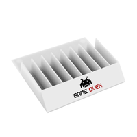 8 en 1 fentes pour cartouches support de stockage de disque de carte de jeu pour PS4/PS5 présentoir de carte de disque de jeu support d'étagère
