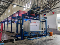 Ligne de production de machines pour usine d'éponges SABTECH, mousse de polyuréthane, moteur PLC, entièrement automatique, haute efficacité, certifiée CE, 160KW
