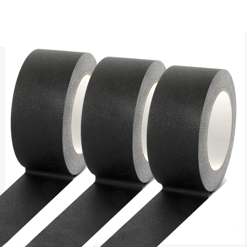Different Colors Strong Rubber High Adhesion Audio Matte Surface Low Gloss Cloth Gaffer Duct Gaffers Tape for Stage Film Video