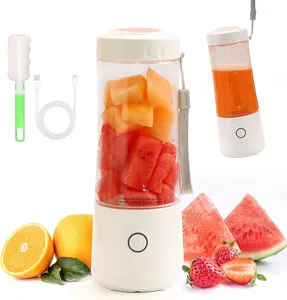 400ml Food Grade Mini Protein Shake Portable Blender Rechargeable 4000mAh With CE,ROHS portable juicer blender