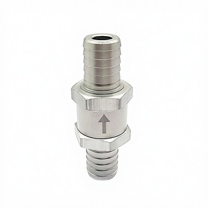 Raccord de tuyauterie C-Way en acier inoxydable de haute qualité, anti-retour, étanche aux hautes températures, pour essence et eau - Product Image 3