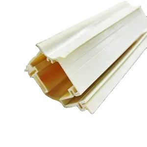 Pvc-Profile benutzerdefinierte Extrusionstür oder Fenster Schiene Kühlungstüren-Rahmen Kunststoff-Profile